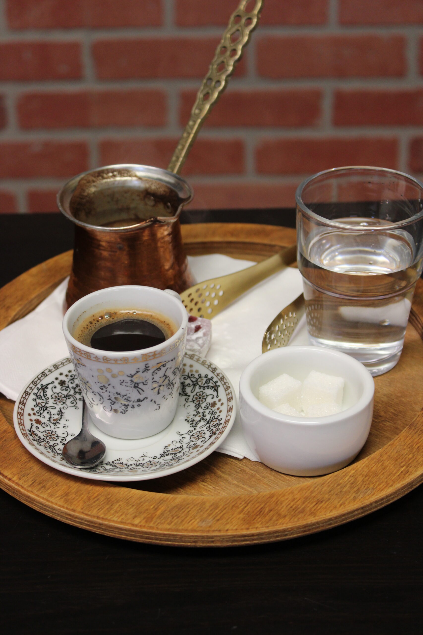 Small Medium Large Turkish Coffee